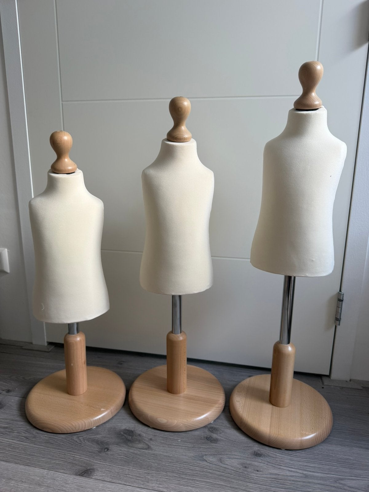 Set 3 kinder etalagepoppen, Ophalen, Zo goed als nieuw, Paspop