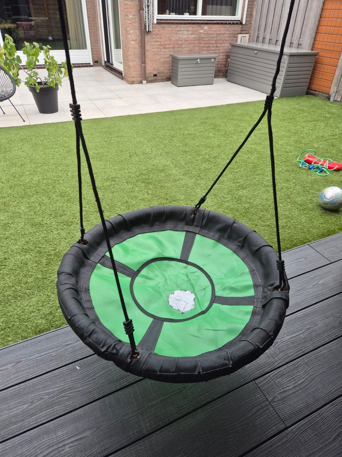 schommel rond, Kinderen en Baby's, Speelgoed | Buiten | Speeltoestellen, Ophalen, Gebruikt, Schommel