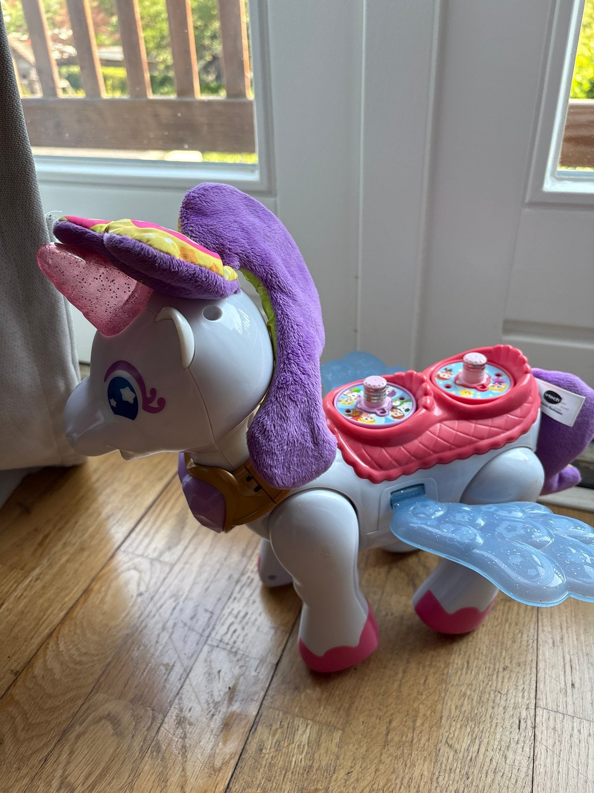 VTech Little Love Eenhoorn Interactief Speelgoed, Ophalen of Verzenden, Zo goed als nieuw, Jongen of Meisje