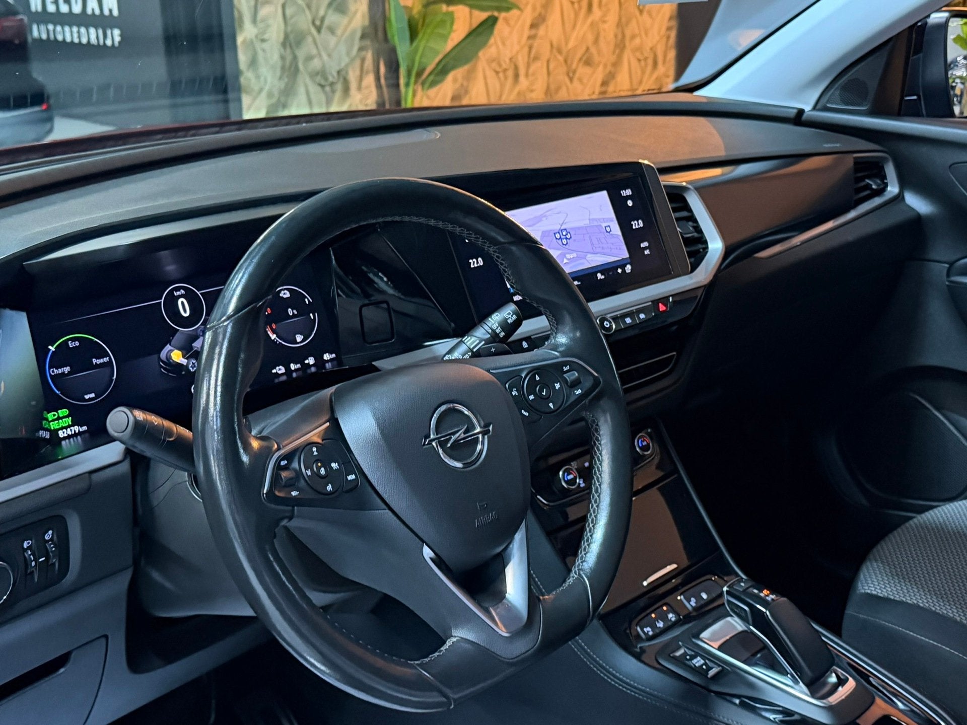 Opel Grandland 1.6 Turbo Plug-In Hybrid GS Line 224PK Bi-Col, Auto's, Dealer onderhouden, 4 cilinders, Met garantie (alle), Hybride Elektrisch/Benzine