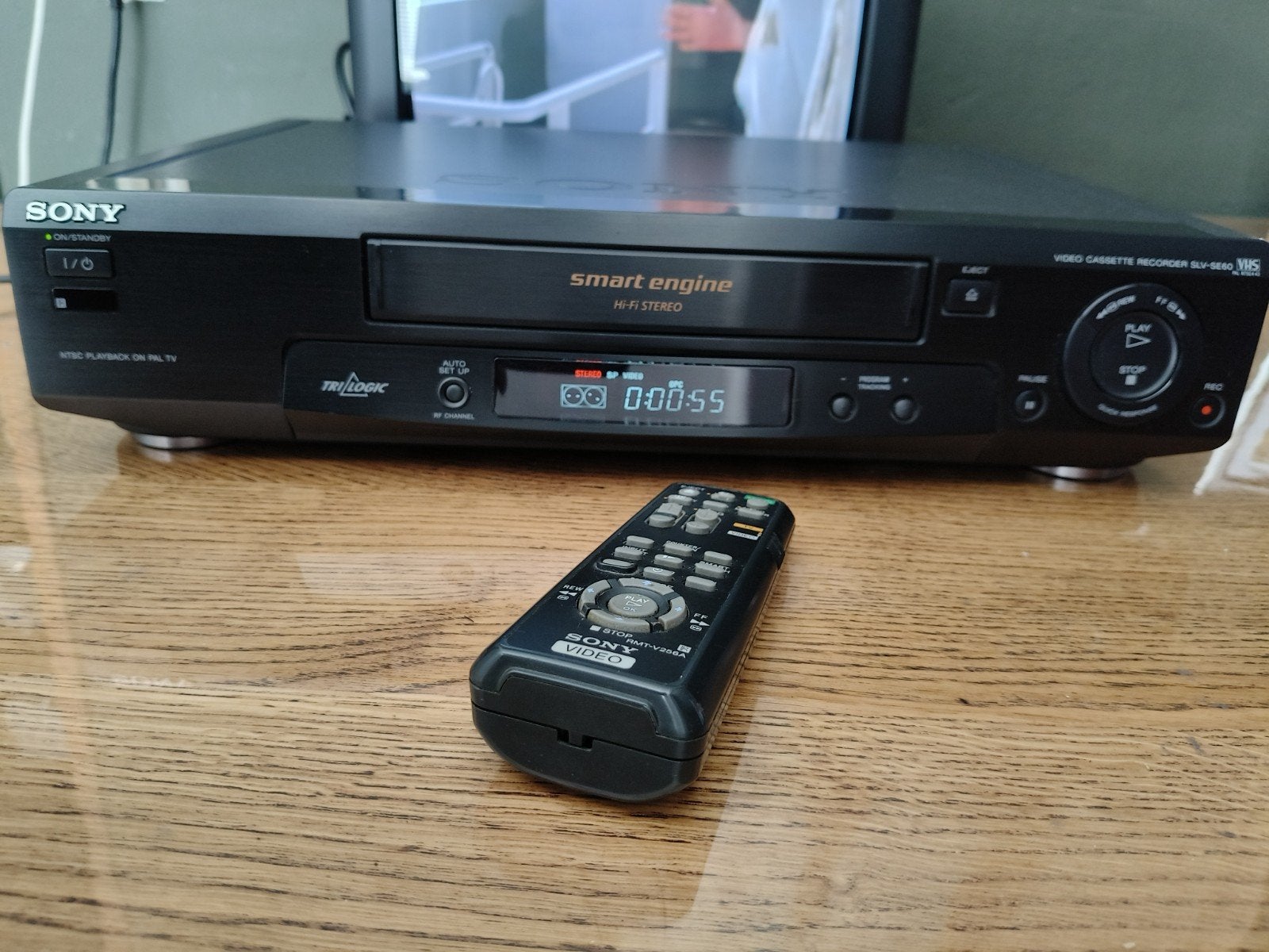 Sony SLV-SE60 VHS-speler met afstandsbediening, Ophalen, Gebruikt, VHS-speler of -recorder