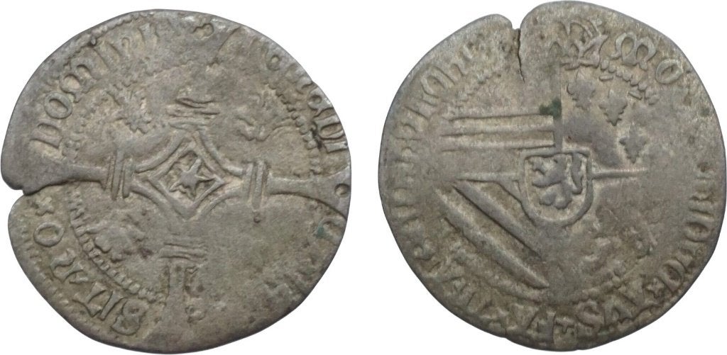 Groot 1508 tot 1520, Brabant, Karel V, Maastricht, Ophalen of Verzenden, België, Losse munt, Zilver