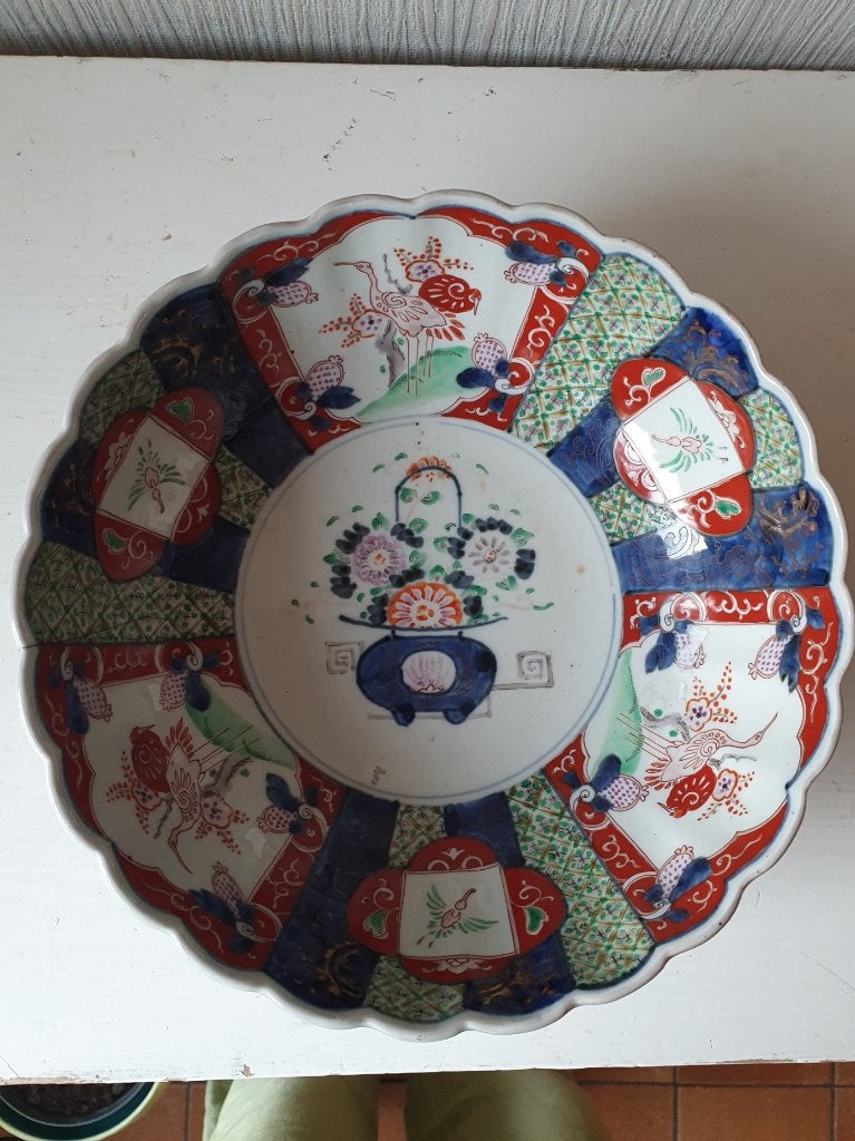 Antieke Imari kom Meiji-periode 1890-1910, Ophalen of Verzenden