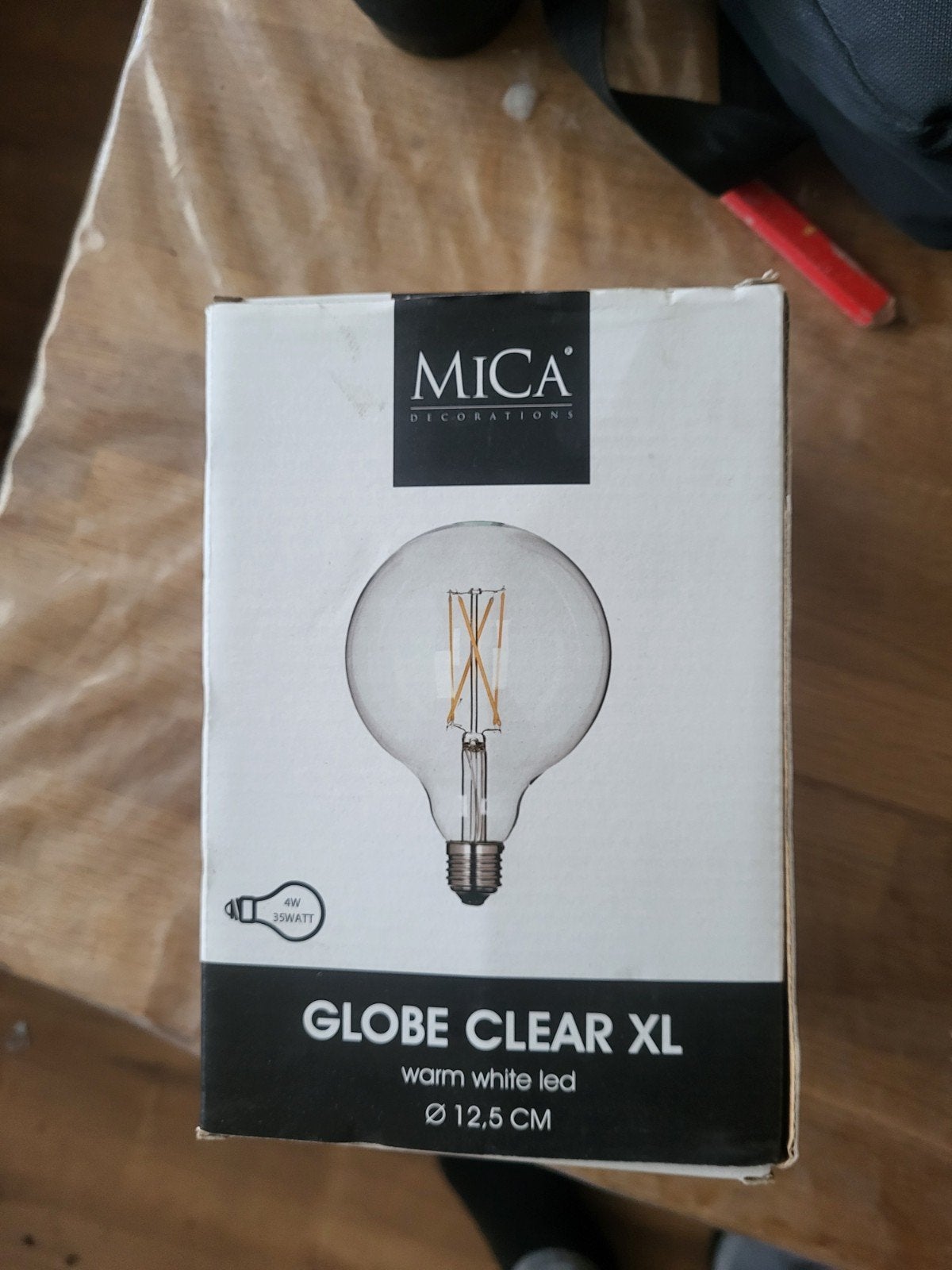 sfeer bollamp, Ophalen of Verzenden, Nieuw, E27 (groot), Led-lamp