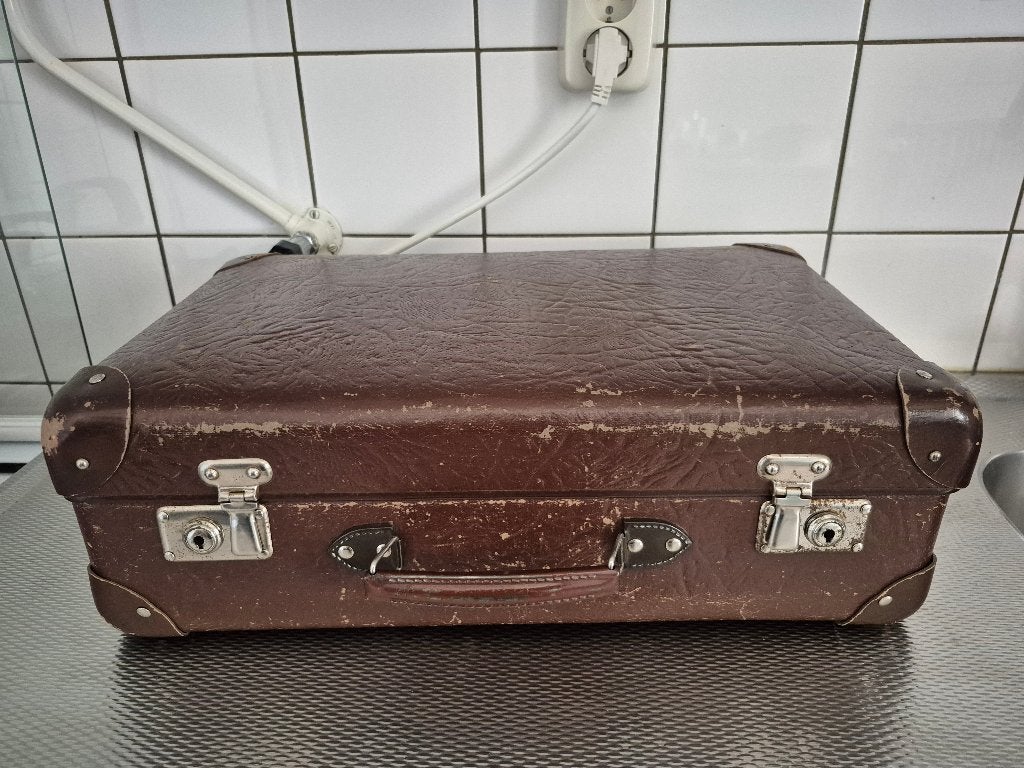 oude koffer, Ophalen of Verzenden