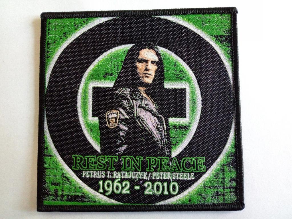 Type O Negative leuke rest in peace patch t209, Verzenden, Nieuw, Kleding