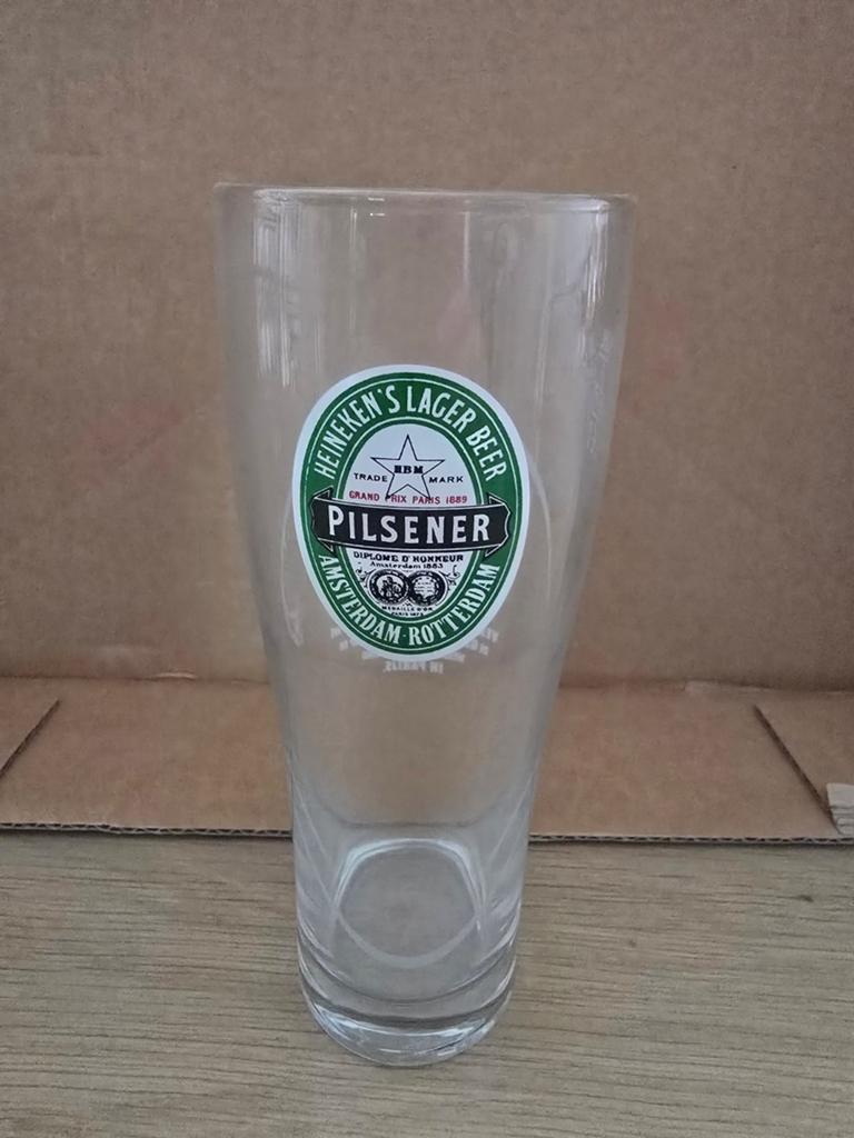 Heineken bierglas, Verzamelen, Glas en Borrelglaasjes, Ophalen, Nieuw, Bierglas