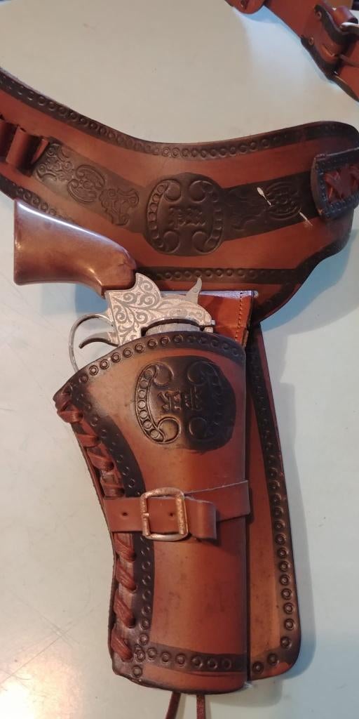 Western Revolver Riemholster, Ophalen of Verzenden, Landmacht, Nederland, Overige typen
