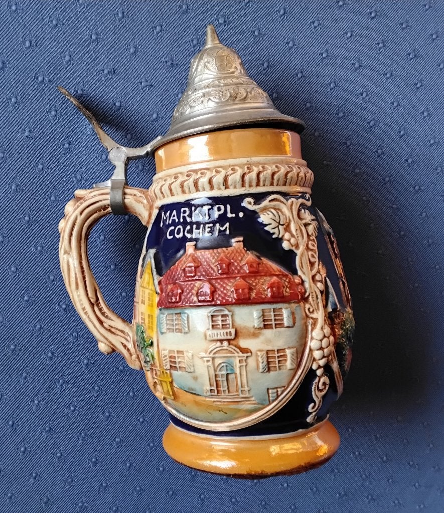 vintage bierpul Cochem Mosel (B.Eltz), Antiek en Kunst, Ophalen