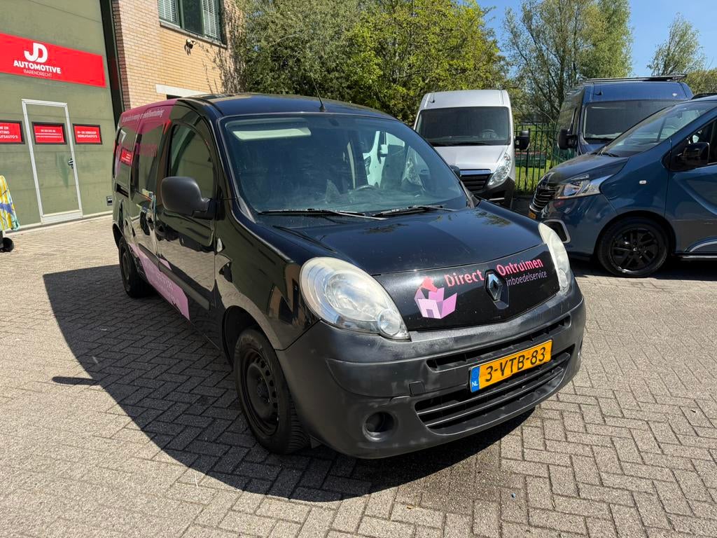 Renault Kangoo 1.5 DCI 66KW 2012 MAXI zwart, Auto's, Voorwielaandrijving, Stof, Zwart, 4 cilinders