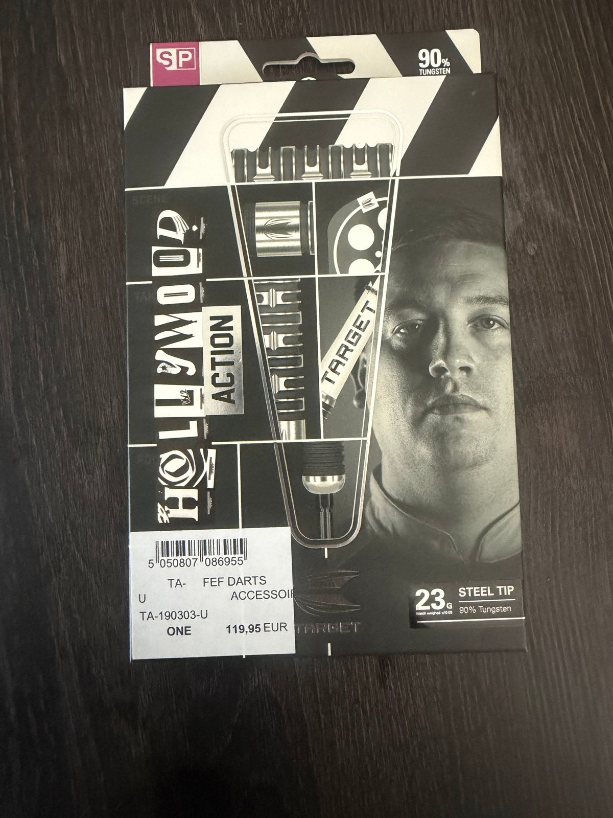 Target Hollywood Action Darts 23 gram - Nieuw in doos, Ophalen of Verzenden, Nieuw, Pijlen