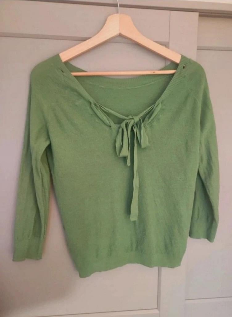 Groen Anna van toor trui, Anna van Toor, Ophalen of Verzenden, Zo goed als nieuw, Lange mouw