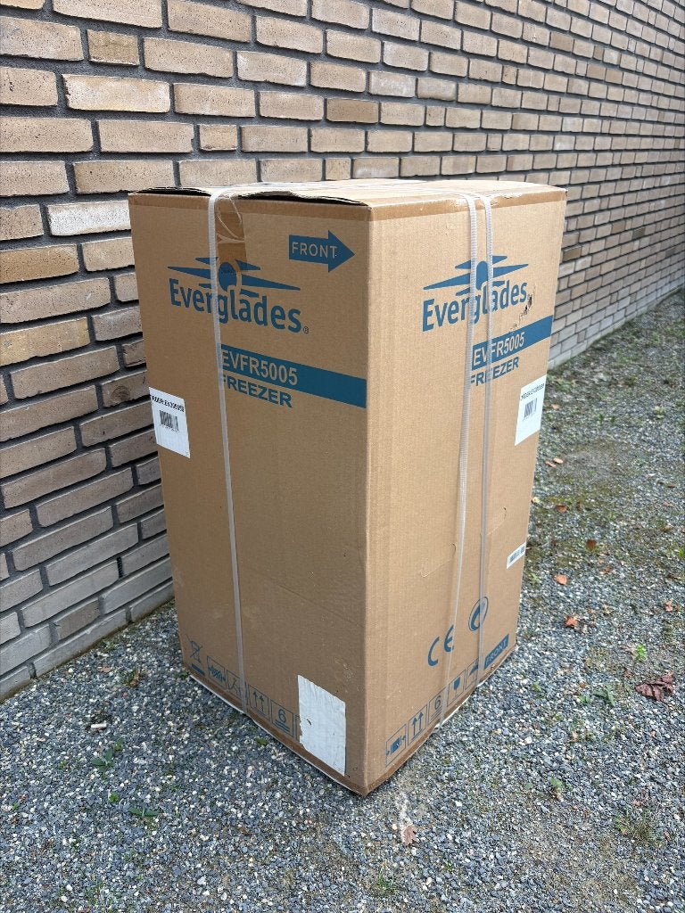 Everglades diepvries nieuw in doos, 85 tot 120 cm, 75 tot 100 liter, Nieuw, Ophalen of Verzenden