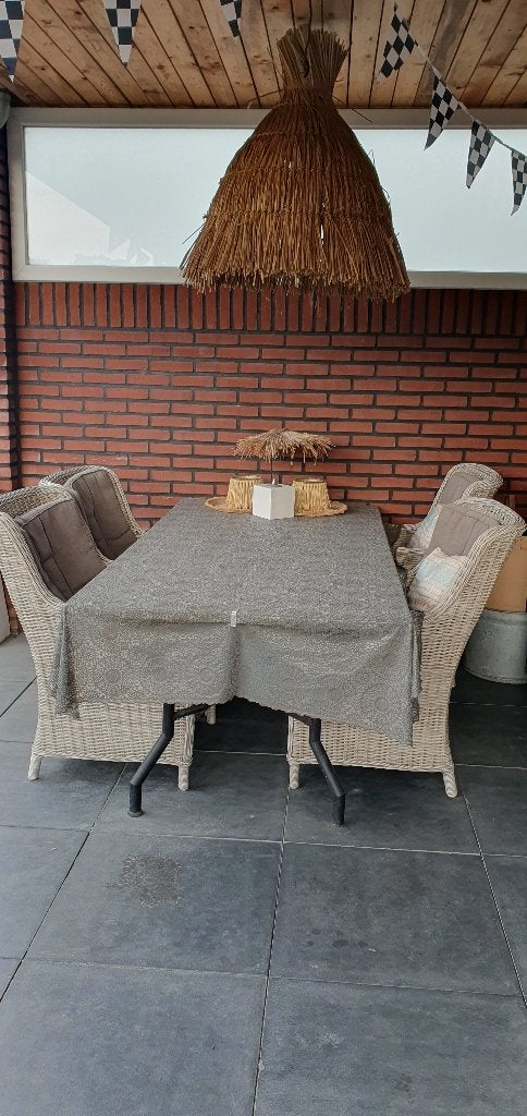 Tuintafel, Ophalen, Gebruikt, Rechthoekig, Overige materialen