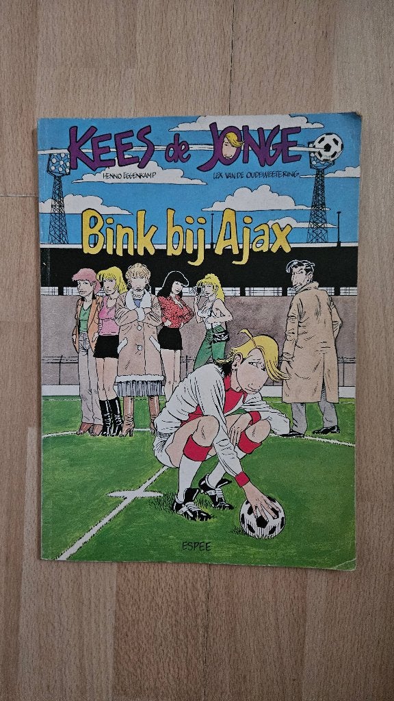 Kees de Jonge Bink bij Ajax, Boeken, Oudeweetering & Eggenkamp, Eén stripboek, Ophalen of Verzenden, Zo goed als nieuw