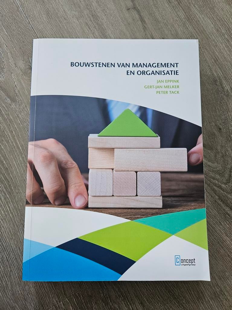 Peter Tack - Bouwstenen van management en organisatie, Ophalen of Verzenden, Zo goed als nieuw, Peter Tack; Gert-Jan Melker; Jan Eppink