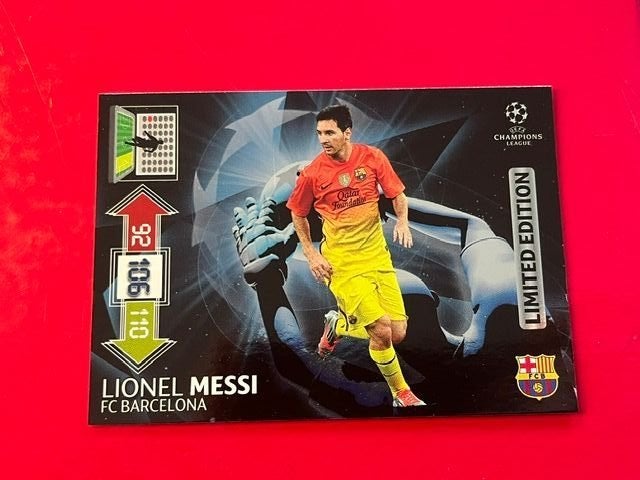 Lionel Messi Limited Edition Panini Adrenalyn XL 2012-213, Verzenden, Nieuw, Buitenlandse clubs, Spelerskaart