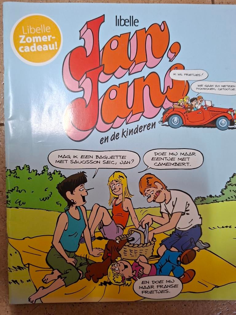 Jan, Jans en de kinderen - Libelle Zomercadeau, Boeken, Stripboeken, Gelezen, Eén stripboek, Ophalen