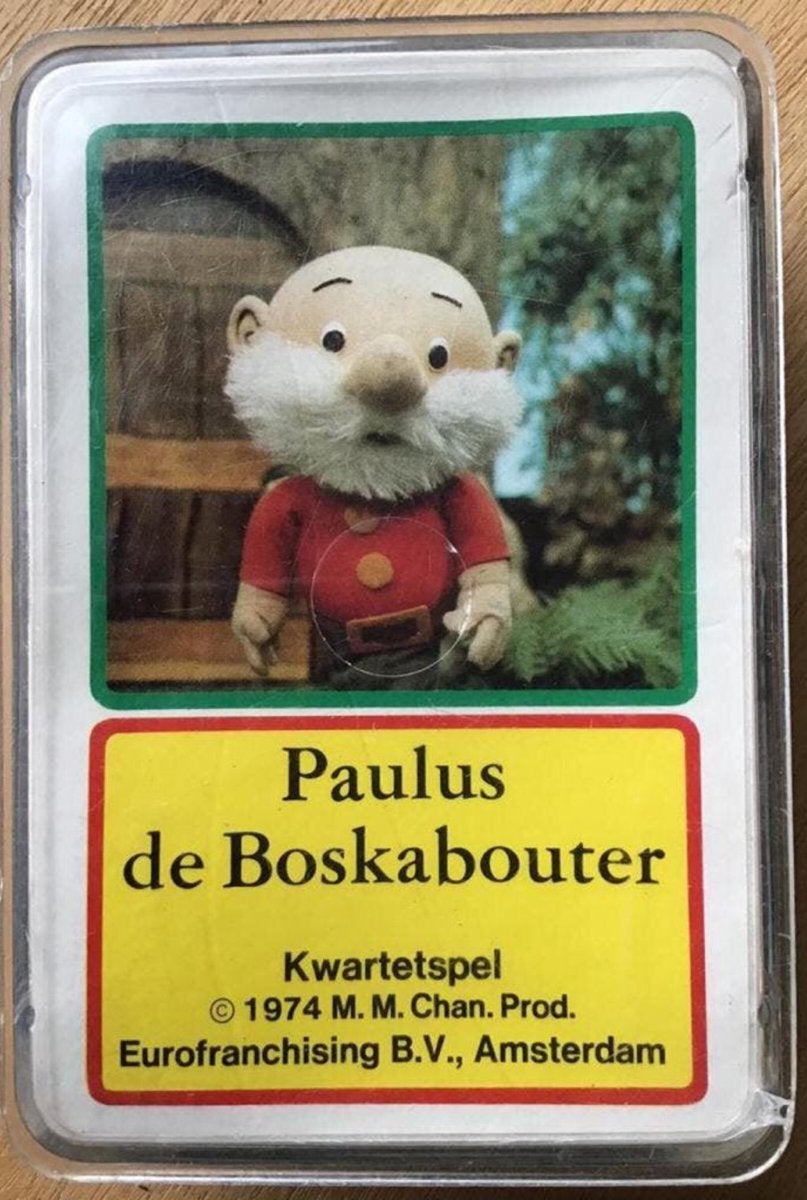 Vintage kwartet Paulus de boskabouter - ZGAN, Ophalen of Verzenden, Zo goed als nieuw, Kwartet(ten)