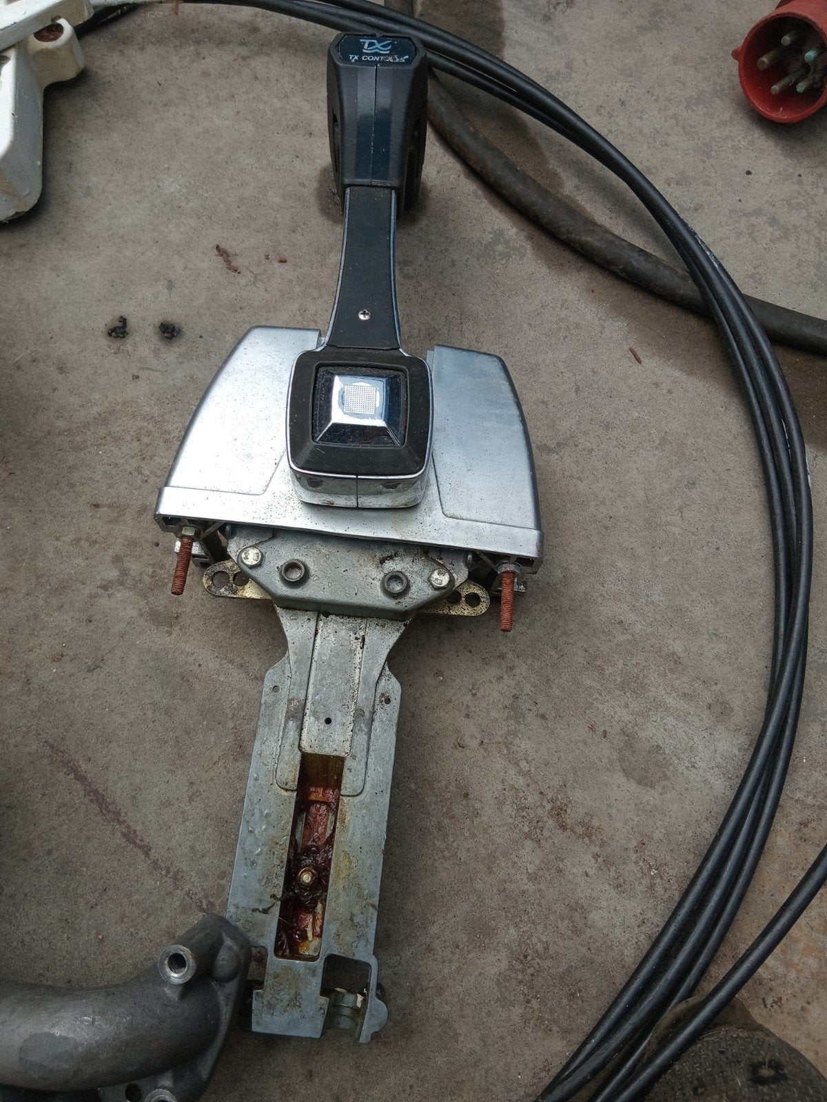 Luxe gashendel boot zonder kabels - T-Controls, Watersport en Boten, Ophalen of Verzenden, Gebruikt, Motor en Techniek