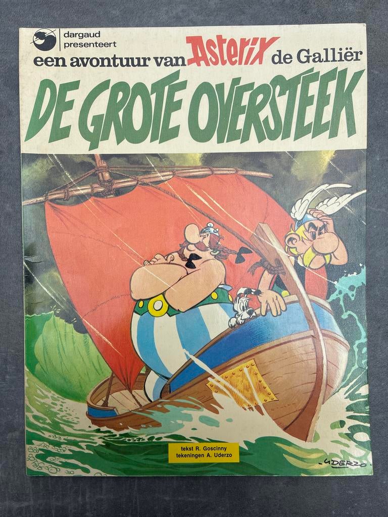Asterix De Grote Oversteek - Dargaud stripboek, Eén stripboek, Ophalen of Verzenden, Zo goed als nieuw