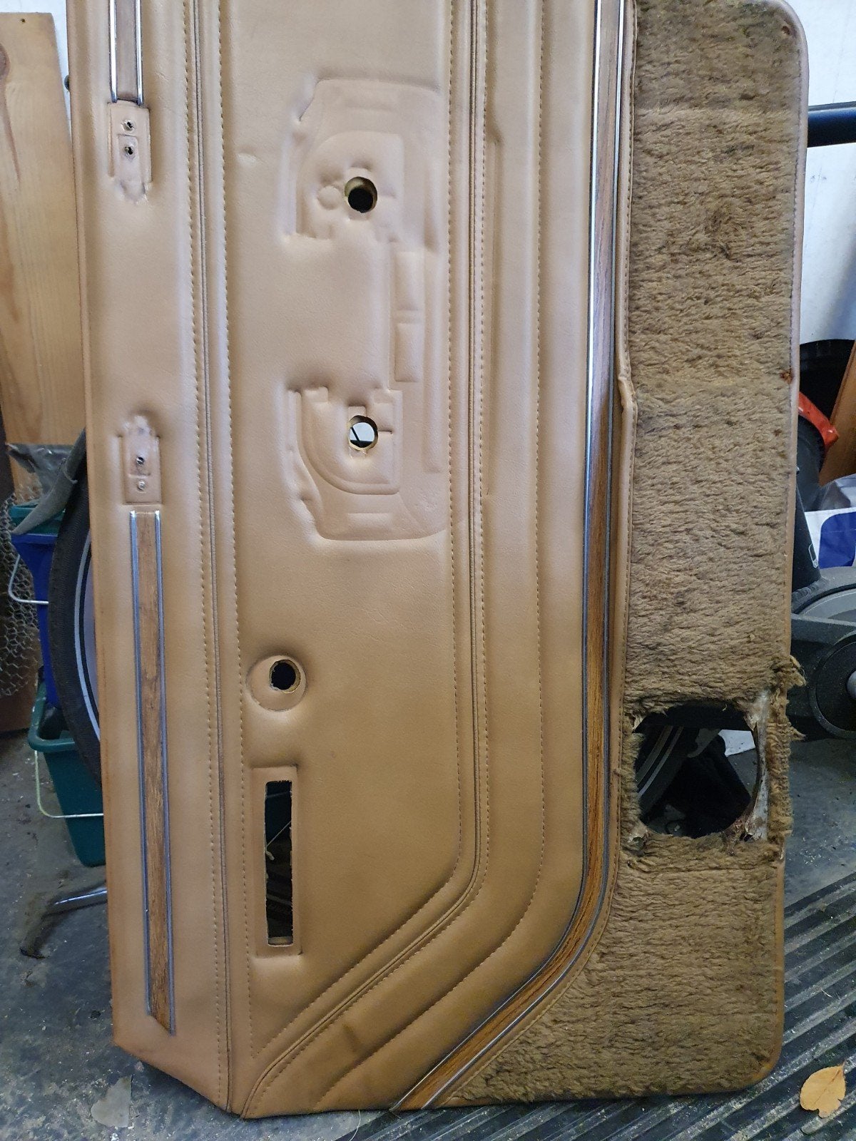 Tapijt voor Wagoneer deurpaneel reparatie, Ophalen of Verzenden, Gebruikt, Jeep
