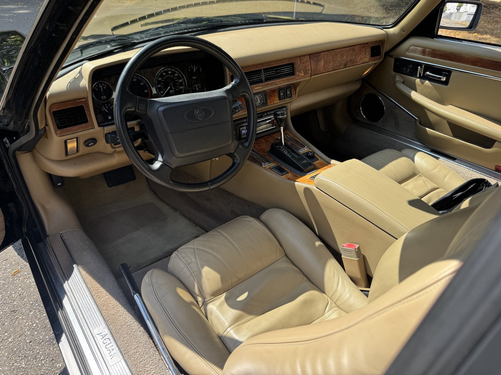 Jaguar XJ-S 4.0 VOL CABRIOLET, 6 CILINDER (bj 1995), Automaat, Achterwielaandrijving, Cabriolet, 4 stoelen