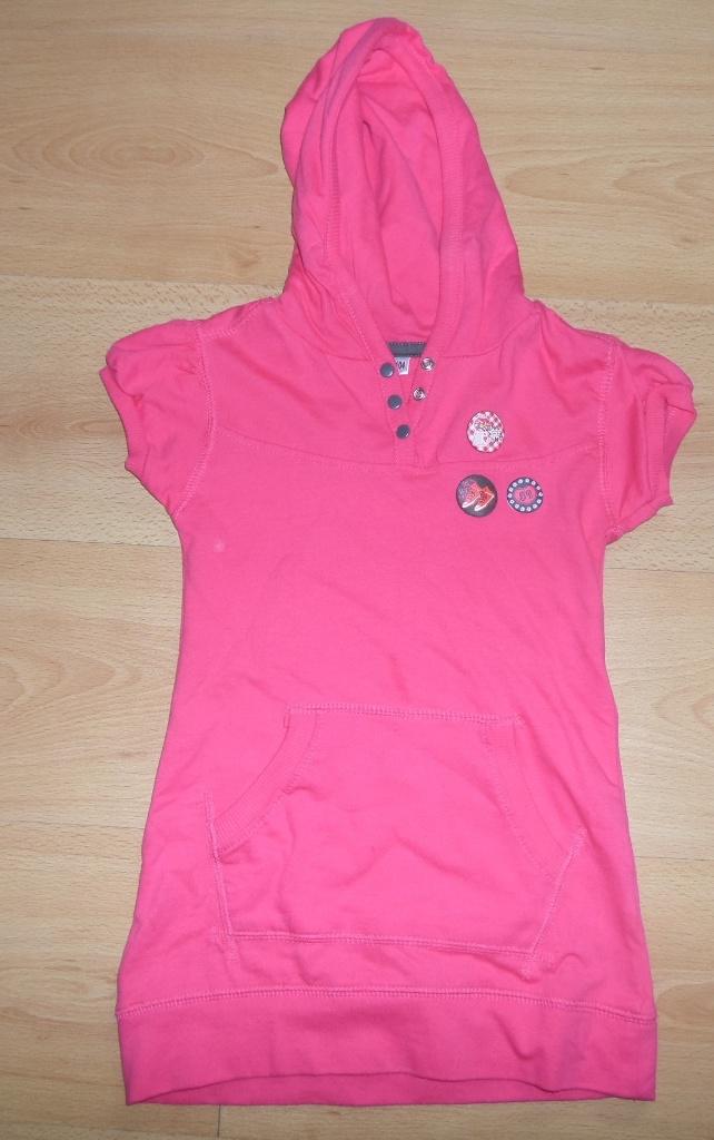 SALE: Felroze katoenen sweatjurk maat 98 voor 2 euro, Kinderen en Baby's, Kinderkleding | Maat 98, Ophalen of Verzenden, Zo goed als nieuw