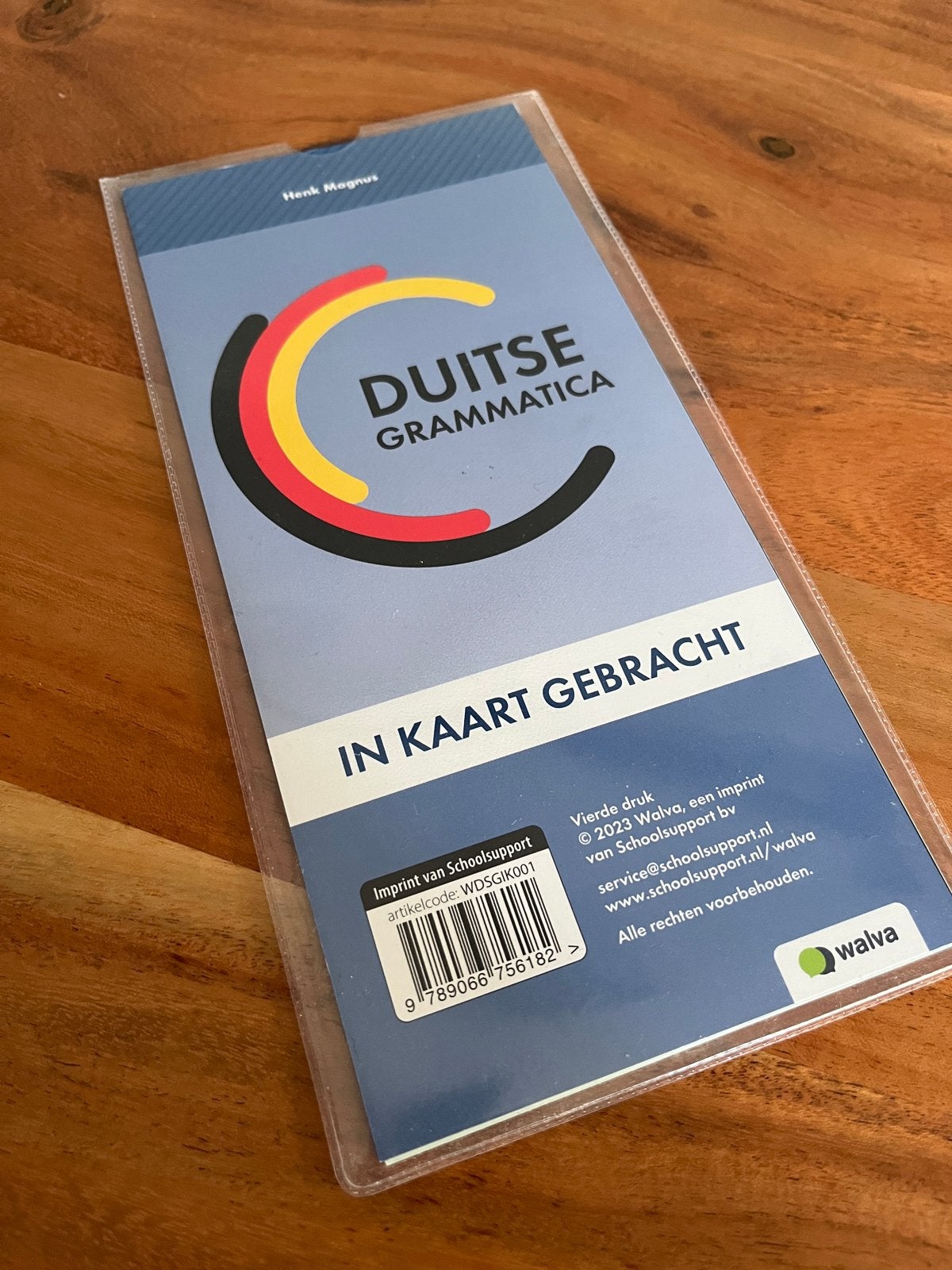 Duitse Grammatica In Kaart Gebracht - Nieuwstaat, Ophalen of Verzenden, Alpha, Nieuw, LBO
