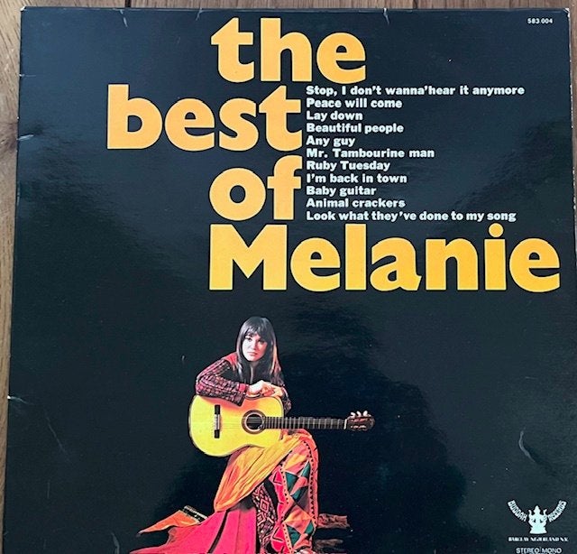 Aangeboden lp Melanie ; The best of Melanie, Ophalen, LP