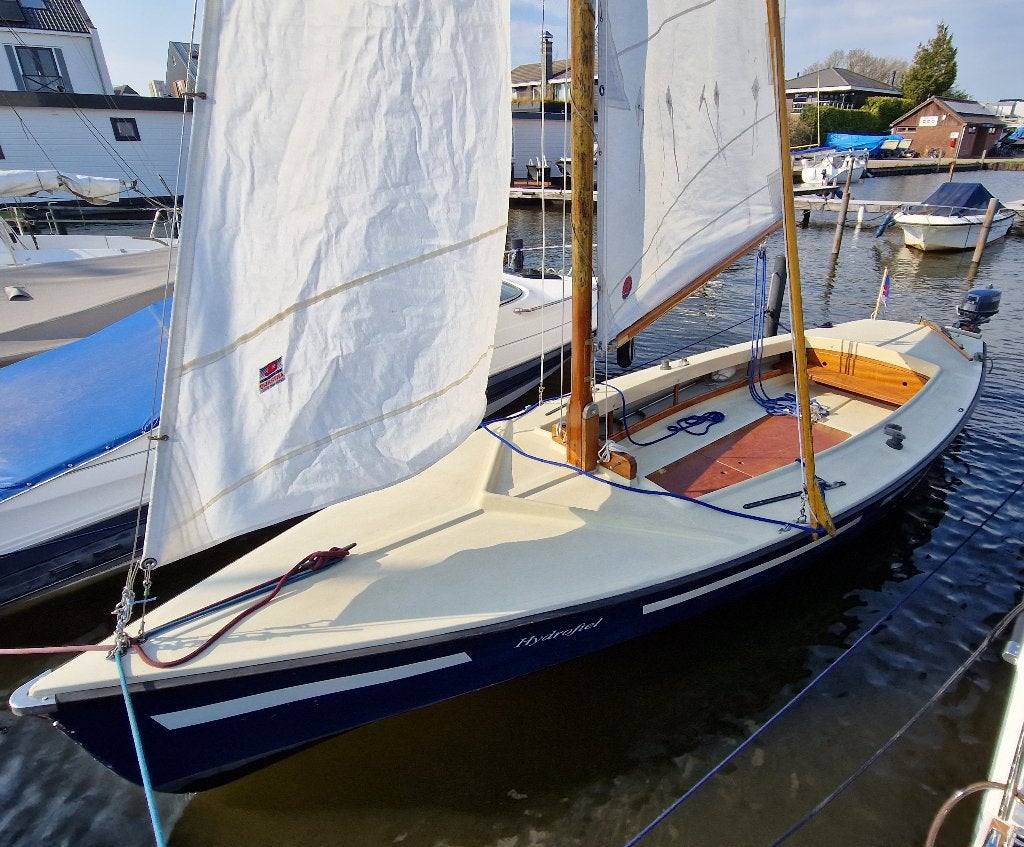 Polyvalk "Hydrofiel", vaarklaar in Loosdrecht, Watersport en Boten, Open zeilboten, Ophalen, Fok, Gebruikt, 85 cm