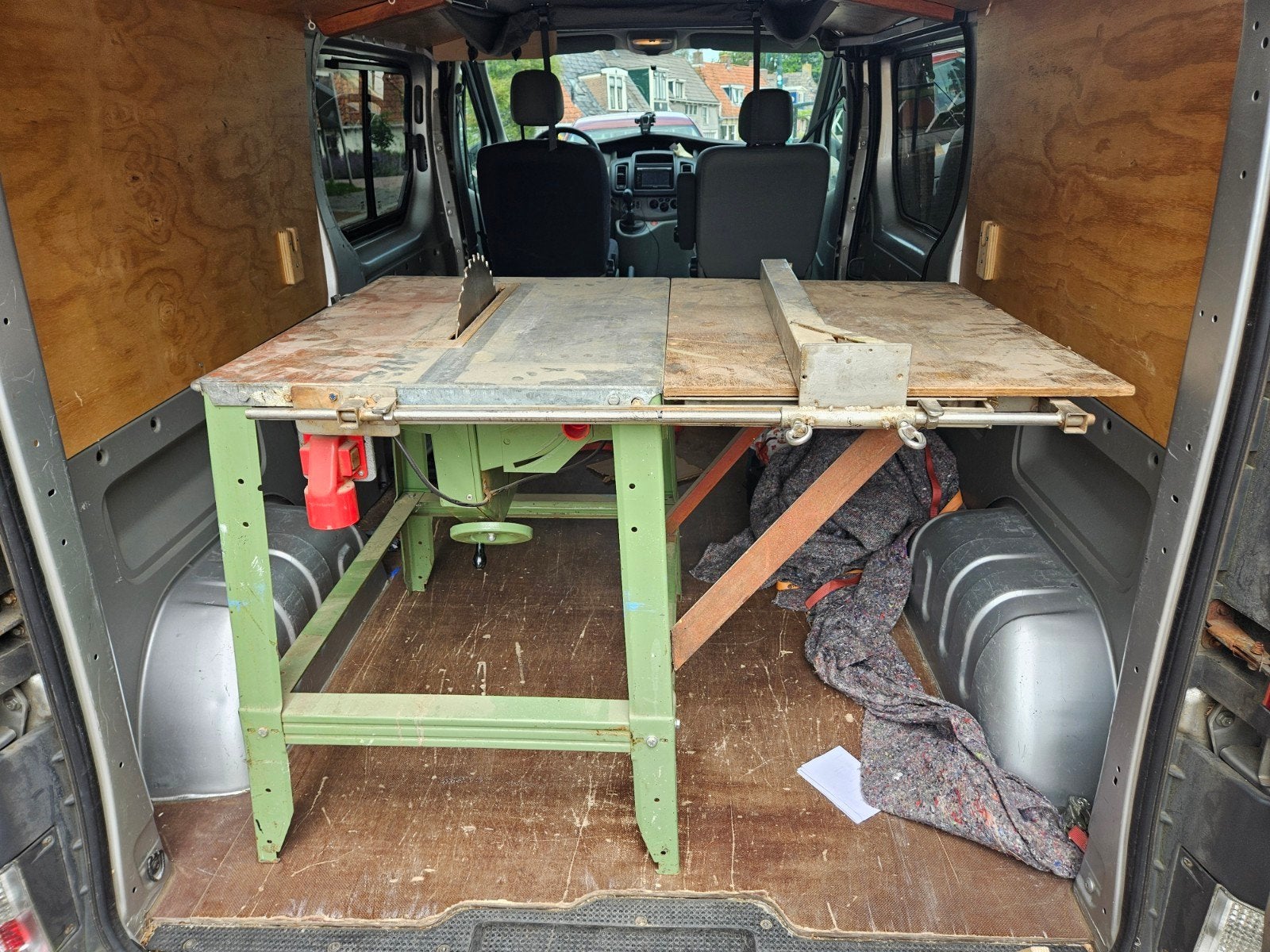 Cirkelzaagtafel, Doe-het-zelf en Verbouw, Gereedschap | Zaagmachines, Ophalen, Elektra Beckum, Gebruikt, Cirkelzaag