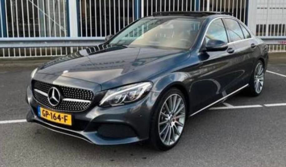 Mercedes-Benz C-Klasse C350 e Plug-in Hybrid 279pk 7G-TRONIC, Auto's, Automaat, Achterwielaandrijving, Leder en Stof, Grijs