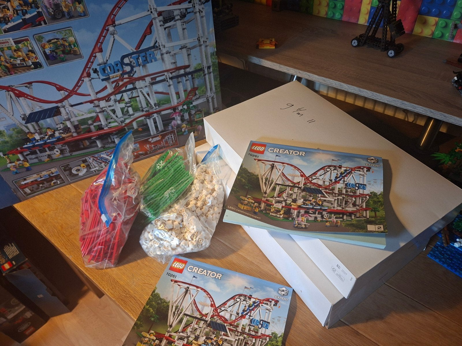 Lego Creator Expert 10261 Achtbaan - Complete set, Compleet, Lego, Ophalen of Verzenden, Zo goed als nieuw