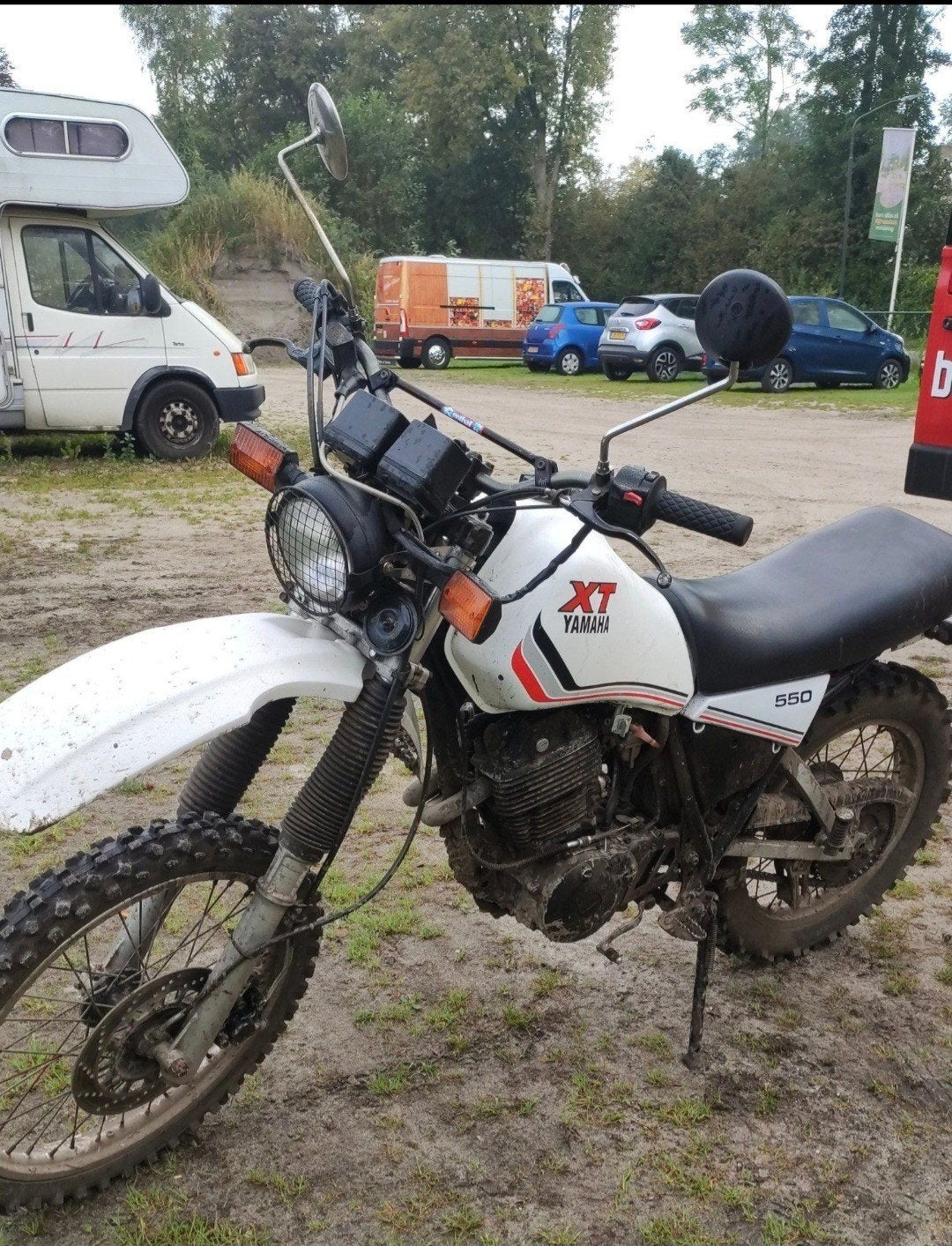 GEZOCHT: schokbreker yamaha xt550, Motoren, Ophalen