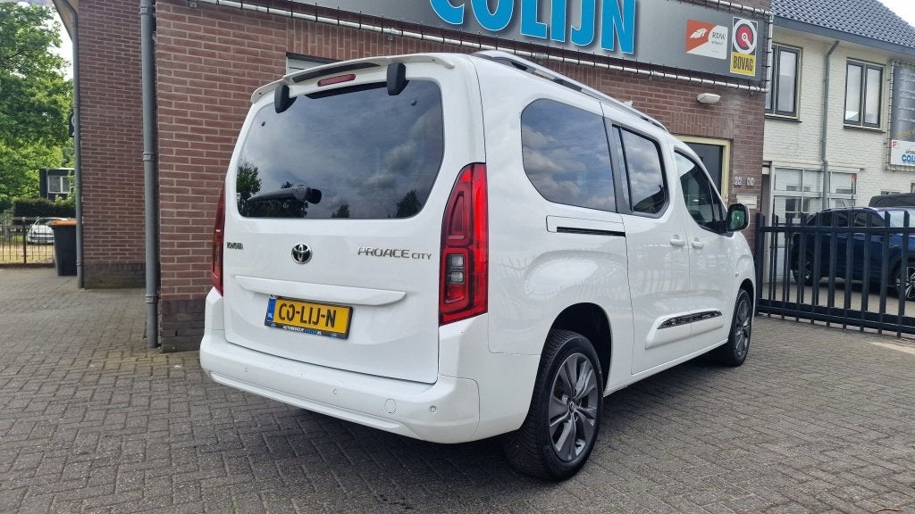 Toyota ProAce CITY Verso 1.2 Turbo Dynamic L2 Long, 7P Autom, Automaat, Stof, Gebruikt, 1199 cc