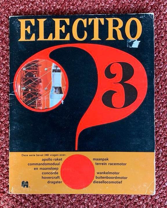 Vintage speelgoed Electro kaarten Apollo raket Dragster, Ophalen of Verzenden, Gebruikt