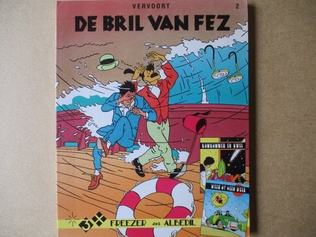 adv11300 de bril van fez, Eén stripboek, Ophalen, Gelezen