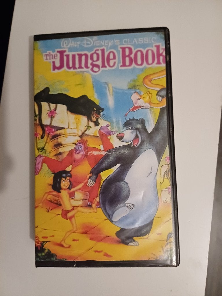The Jungle Book – Walt Disney’s Classic op VHS, Cd's en Dvd's, VHS | Kinderen en Jeugd, Gebruikt, Tekenfilm, Alle leeftijden, Ophalen of Verzenden