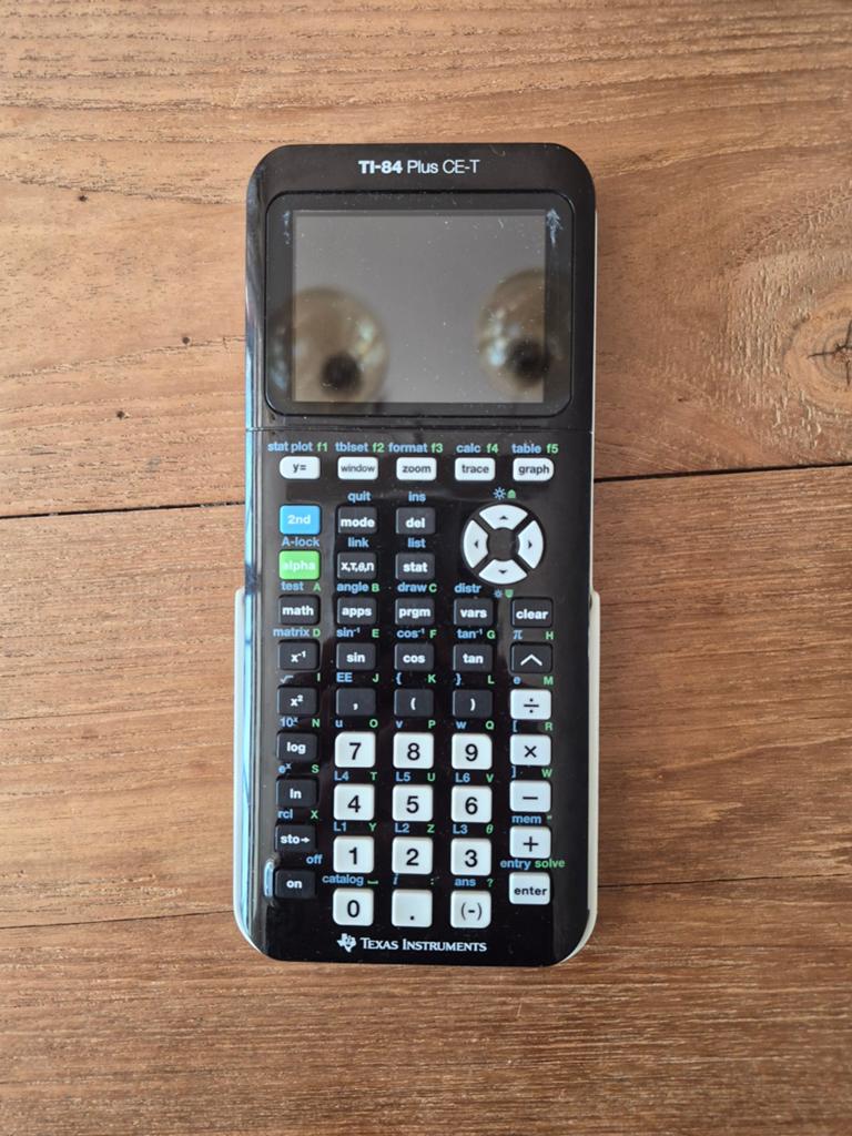 Grafisch rekenmachine TI-84 plus CE-T, Ophalen, Grafische rekenmachine, Gebruikt