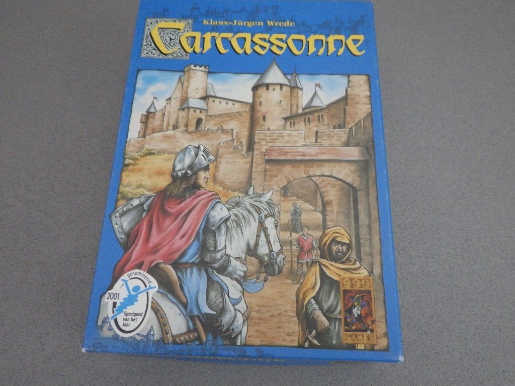 Carcassonne 999 GAMES, Ophalen of Verzenden, Zo goed als nieuw