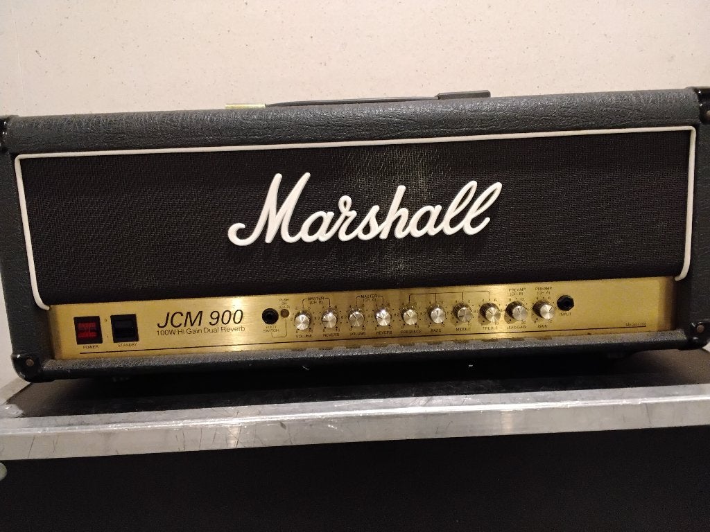 Marshall JCM 900, 2-kanaals 100 watt Dual Reverb, Muziek en Instrumenten, Versterkers | Bas en Gitaar, Ophalen, Zo goed als nieuw