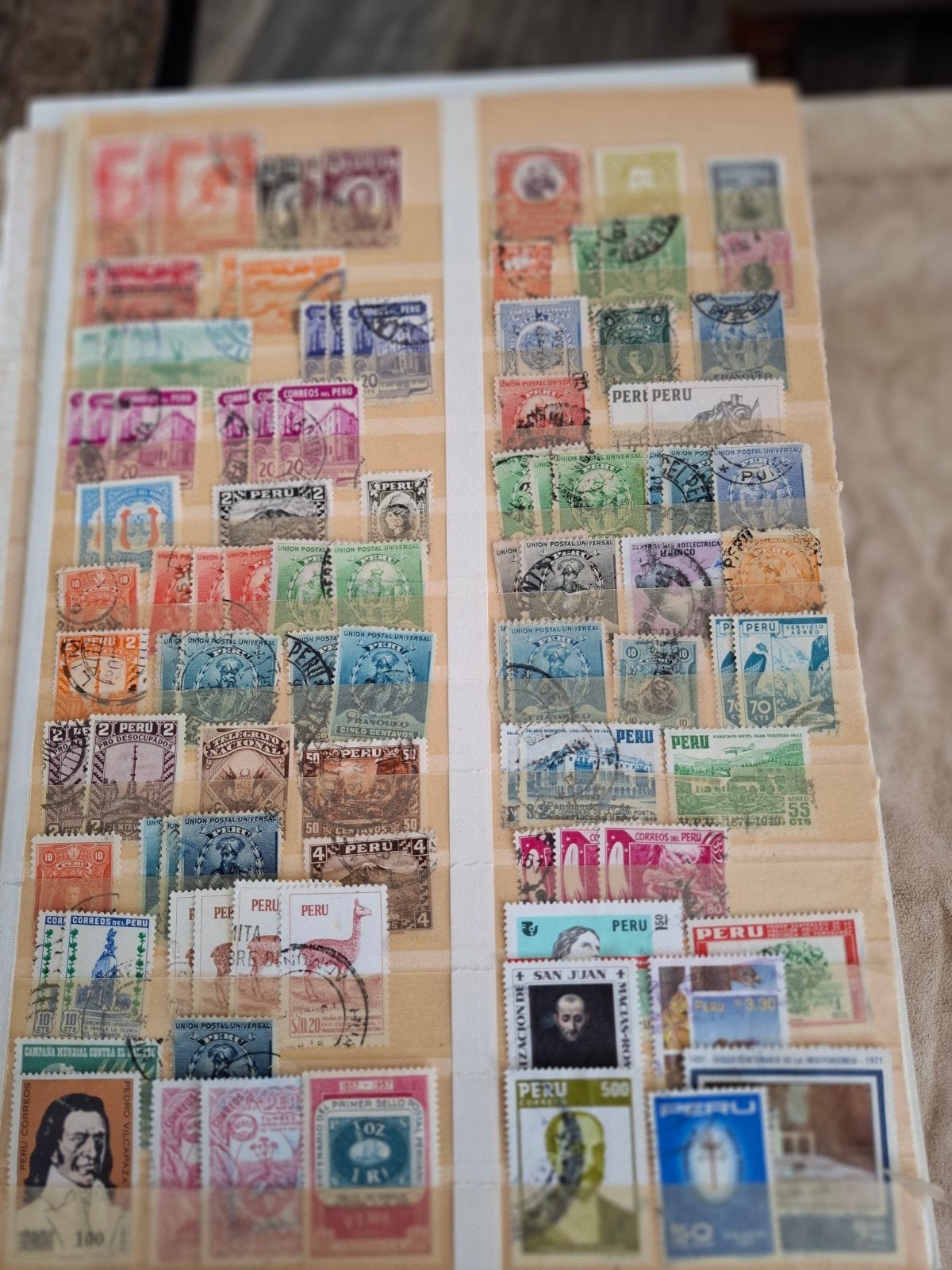 Prachtige verzameling Peru postzegels, deels postfris, Ophalen of Verzenden