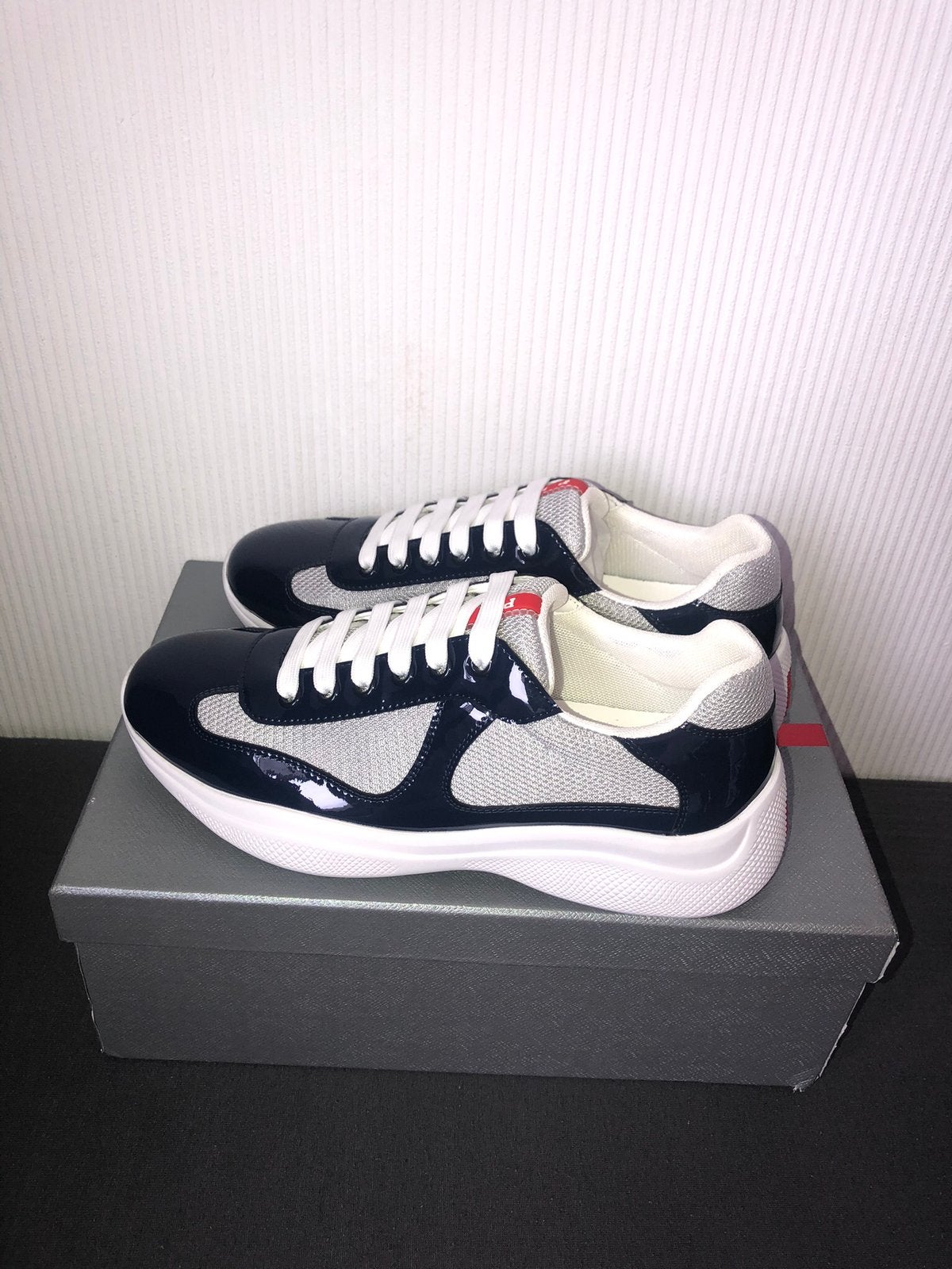 Prada cups, Kleding | Heren, Schoenen, Blauw, Nieuw, Ophalen of Verzenden, Sneakers of Gympen
