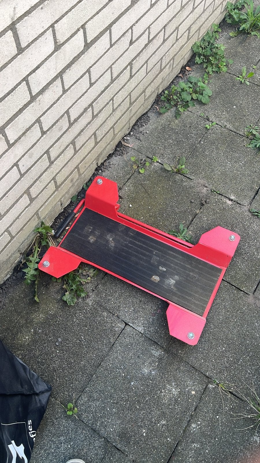 Verrijdbare bok voor scooter of motor, Motoren, Ophalen, Gebruikt