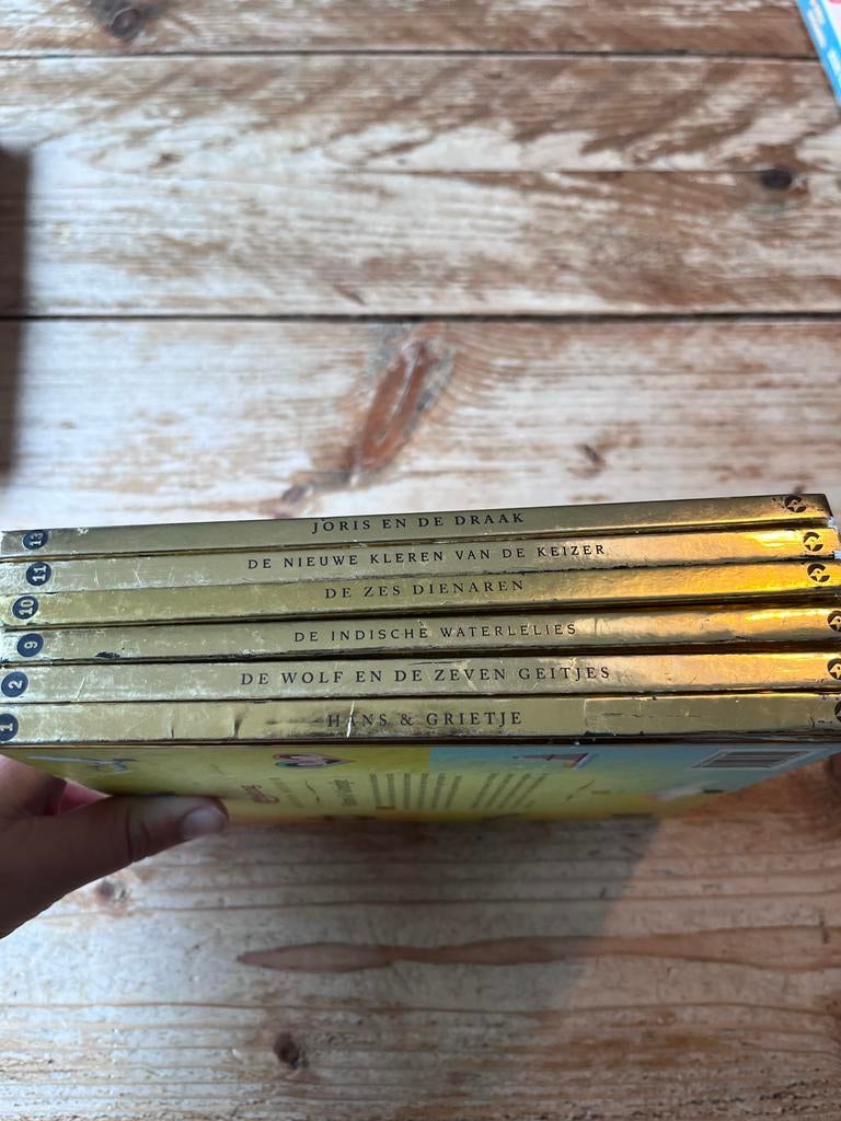 Efteling Gouden Boekjes - Sprookjes Collectie (6 boeken), Ophalen of Verzenden, Gelezen