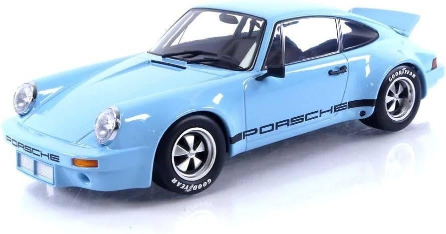 porsche 911 carrera 3.0 rsr blauw van werk83 nieuw  1:18, Ophalen, Nieuw, Auto, Overige merken