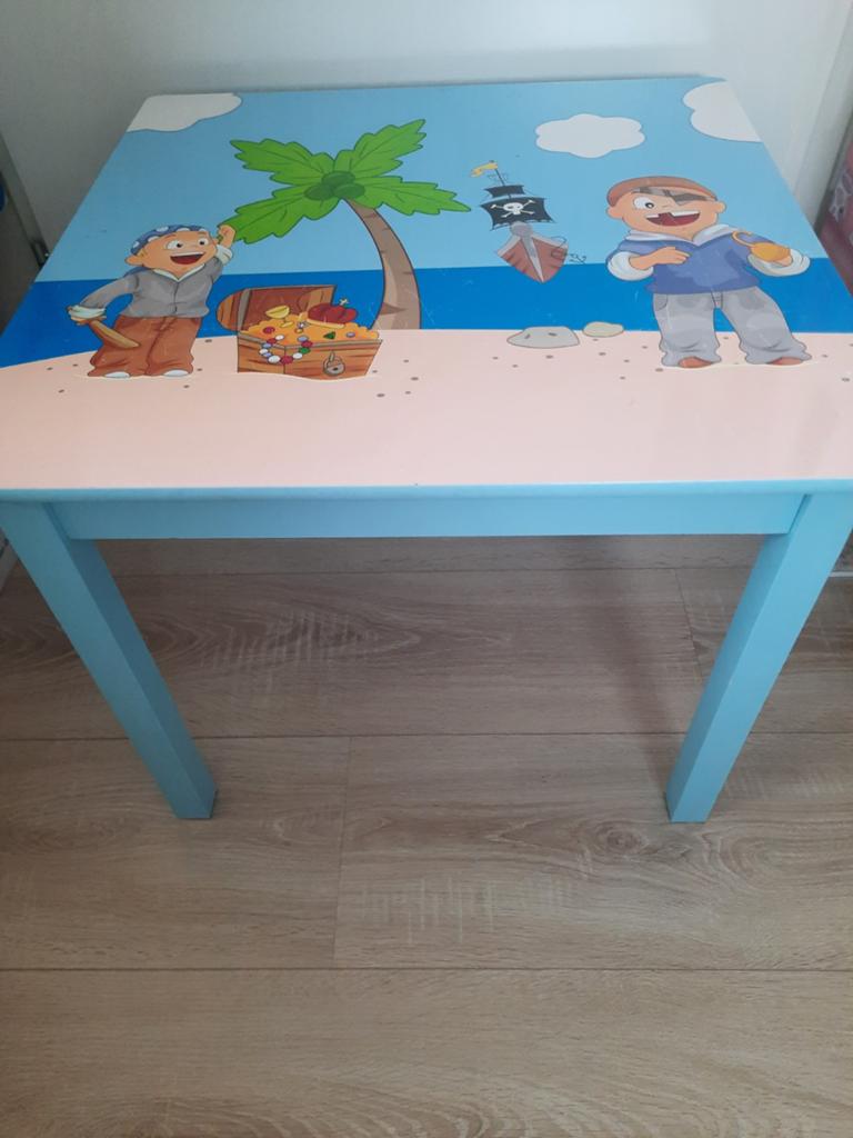 Kindertafel piraten - Speeltafel met piratenprint, Ophalen, Tafel(s)