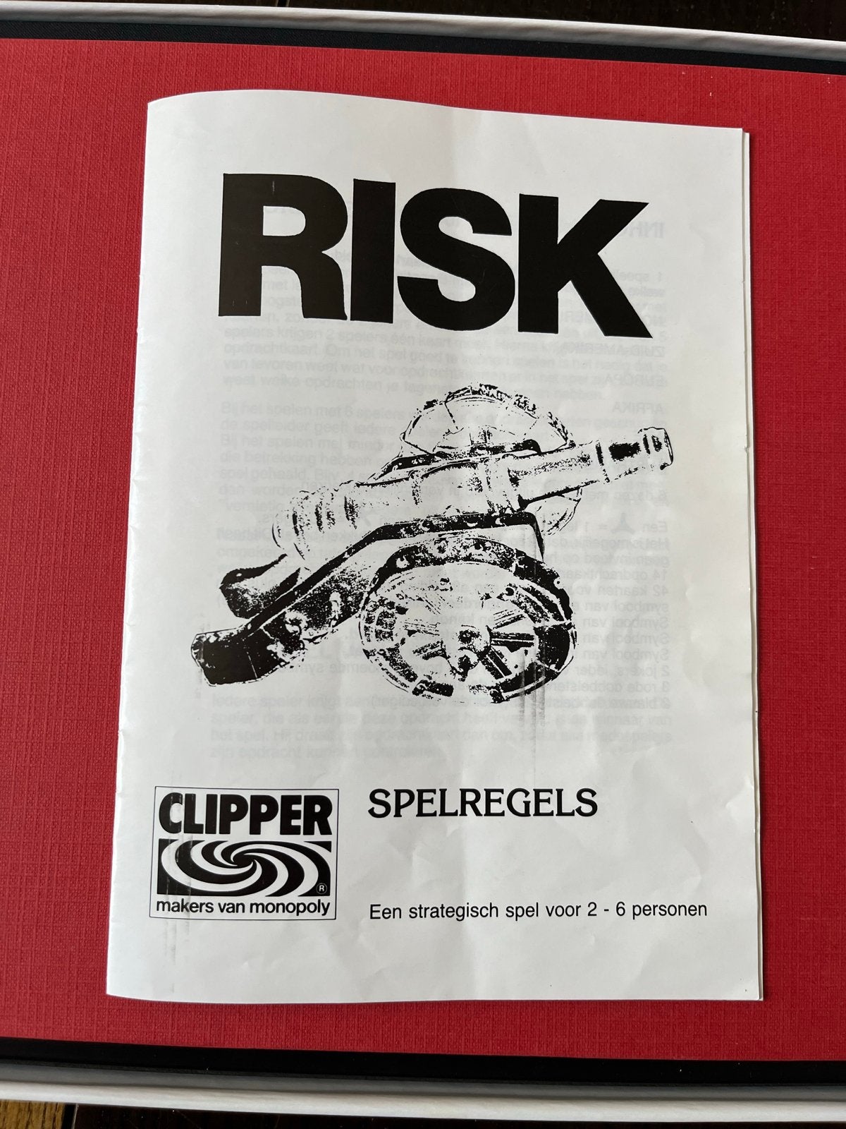 Risk Wereldveroverend! Bordspel van Clipper (Jaren '70), Hobby en Vrije tijd, Gezelschapsspellen | Bordspellen, Drie of vier spelers