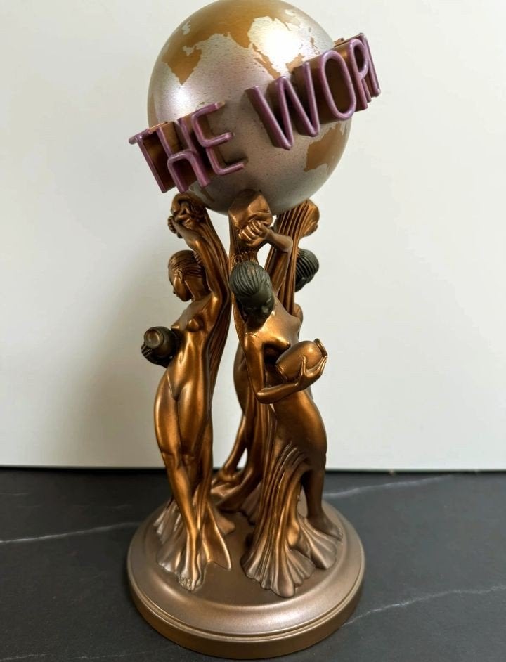 The World is yours statue Scarface!, Ophalen of Verzenden, Zo goed als nieuw, Film, Beeldje, Replica of Model